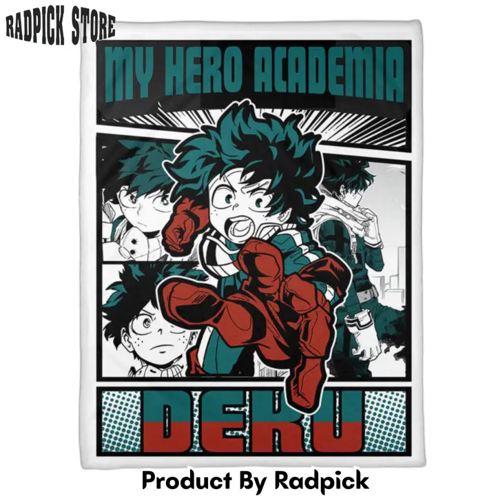 Deku midoriya izuku blanket custom anime  rp0151357